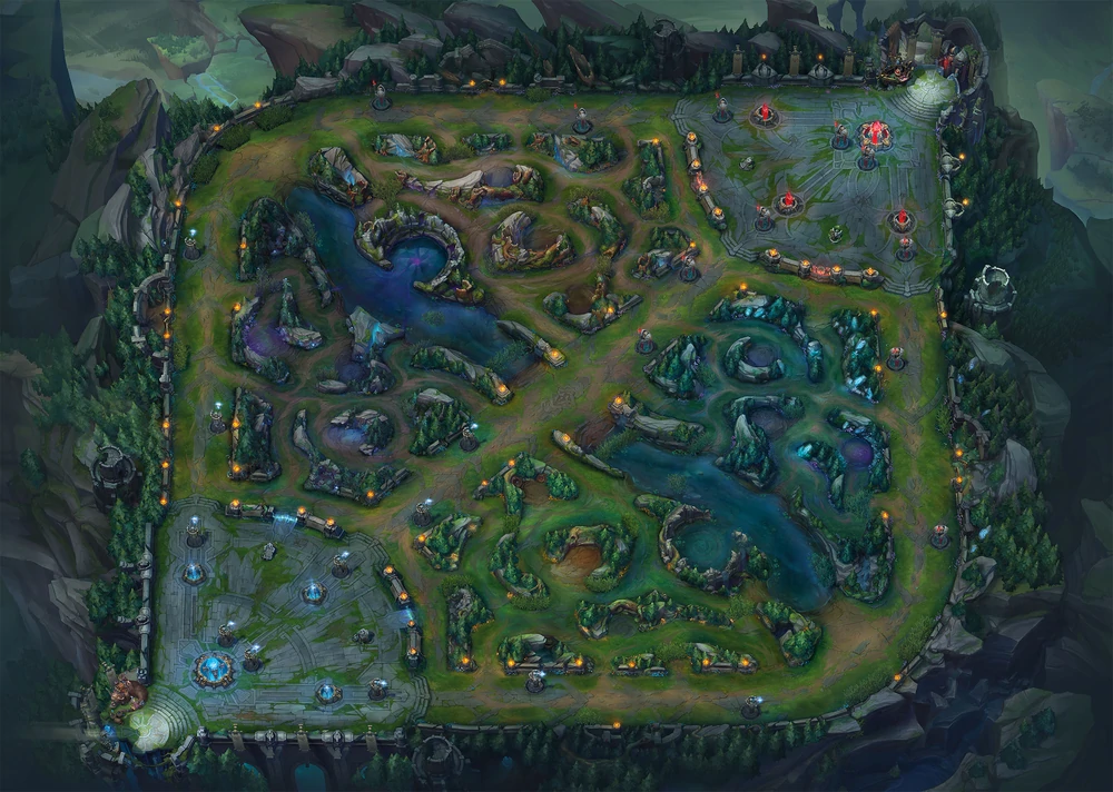 League of Legends - Carte